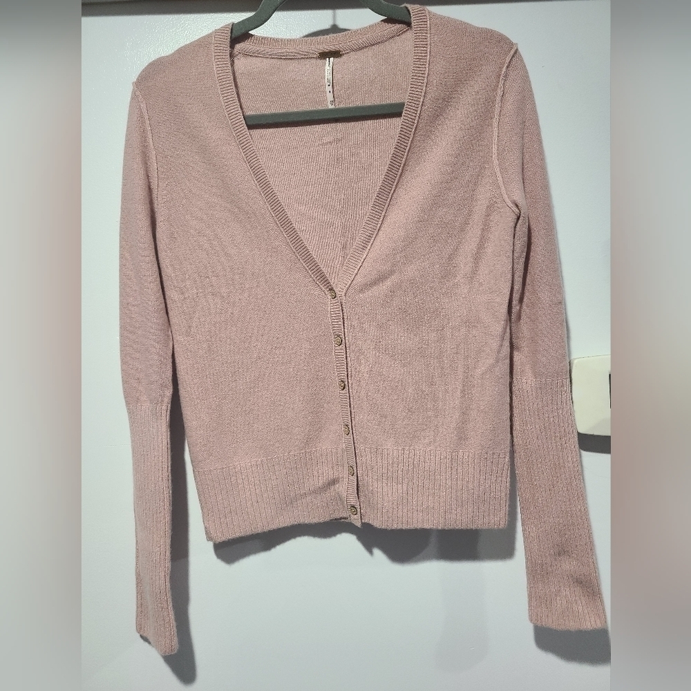 NWOT Free People Cardigan Cashmere/Silk size XS - Picture 1 of 6